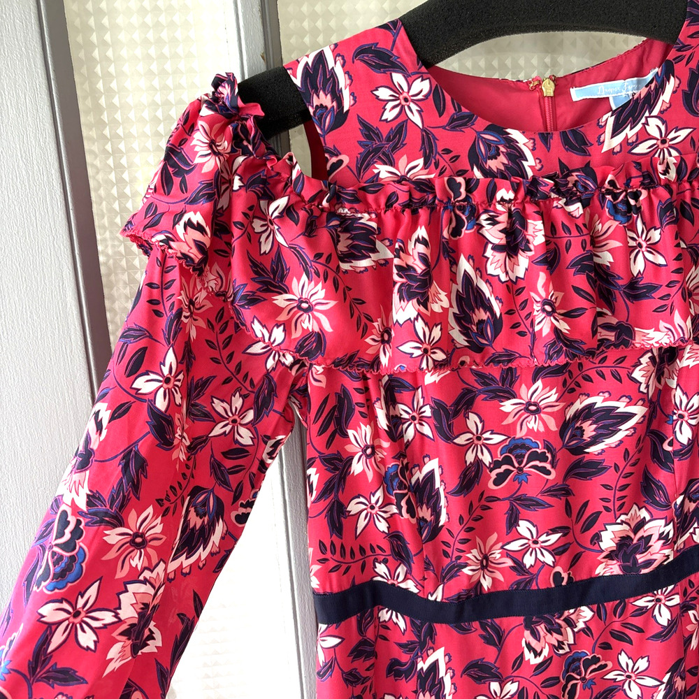 NWT Draper James Francie Floral Dress Cottagecore Resort Wear Preppy | 10 - Picture 4 of 14